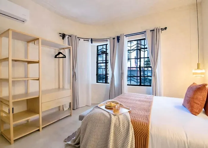 Huge Decor Stylish Casona Condesa Skywatchrooftop Hébergement de vacances