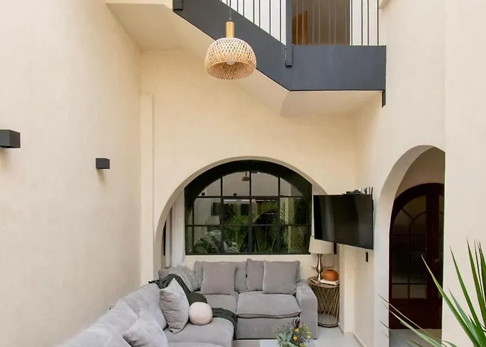 Hébergement de vacances Huge Decor Stylish Casona Condesa Skywatchrooftop Mexico