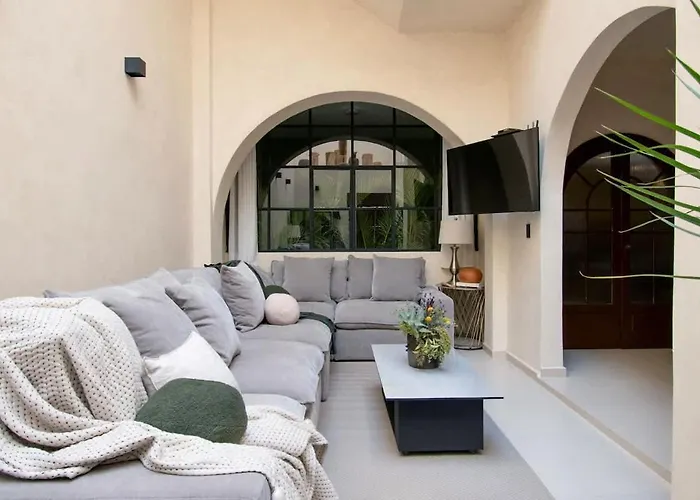 Hébergement de vacances Huge Decor Stylish Casona Condesa Skywatchrooftop Mexico
