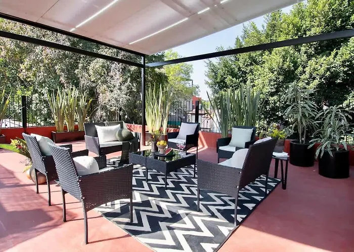 Hébergement de vacances Huge Decor Stylish Casona Condesa Skywatchrooftop *