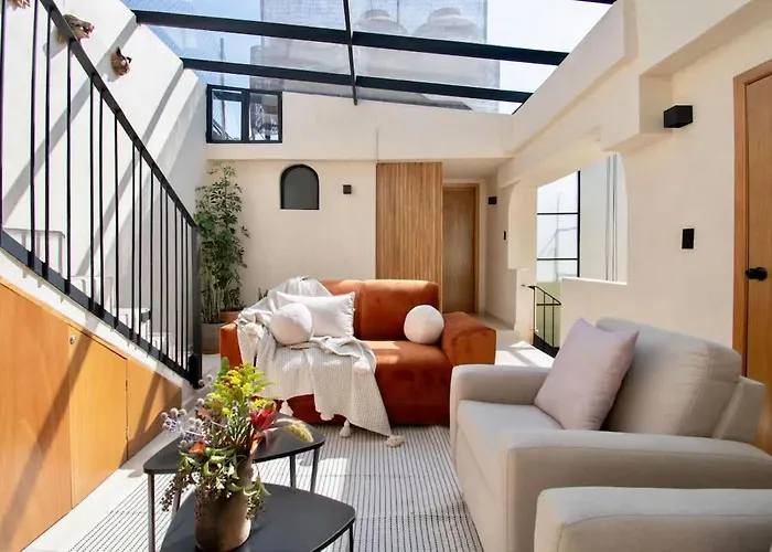 Huge Decor Stylish Casona Condesa Skywatchrooftop Mexico