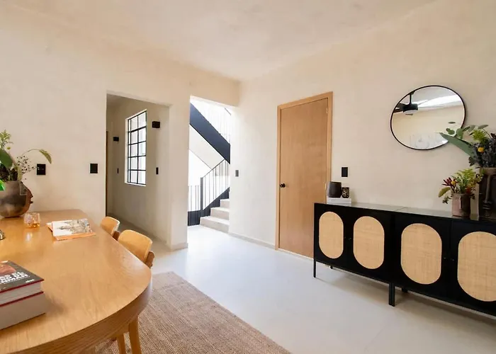 Huge Decor Stylish Casona Condesa Skywatchrooftop Hébergement de vacances *